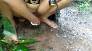 Horny Outdoor Ricky Public Pissing And Masturbate With Cucumber